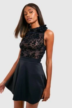 Deutschland Mode Pfiff Verkaufs-Shop 20 Basic Micro Skater-Rock