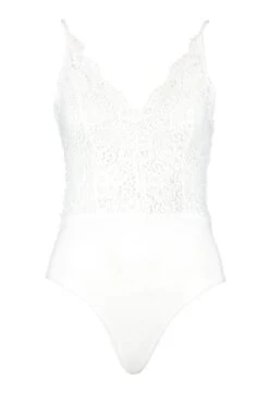 Premium-Body Aus Spitze 6 Premium-Body Aus Spitze -Deutschland Mode Pfiff Verkaufs-Shop dzz18028 white xl 2