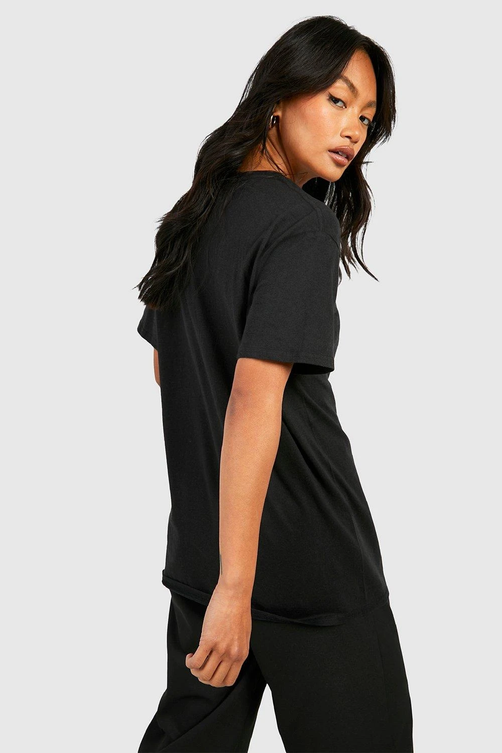 Basic Oversize Boyfriend T-Shirt 2 Basic Oversize Boyfriend T-Shirt – Bild 2