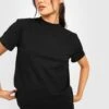 Schlichtes Oversized Boyfriend-T-Shirt