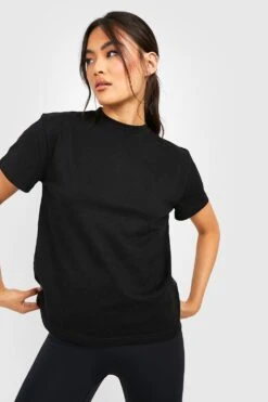 Schlichtes Oversized Boyfriend-T-Shirt