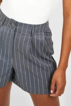 Nadelstreifen Shorts -Deutschland Mode Pfiff Verkaufs-Shop fzz06227 charcoal xl 3