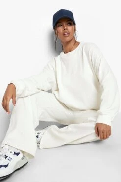 Recycelte Jogginghose Mit Geradem Bein