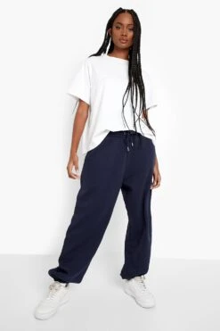Recycelte Oversize Jogginghose -Deutschland Mode Pfiff Verkaufs-Shop fzz24805 navy xl 2