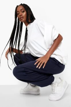 Recycelte Oversize Jogginghose -Deutschland Mode Pfiff Verkaufs-Shop fzz24805 navy xl 3