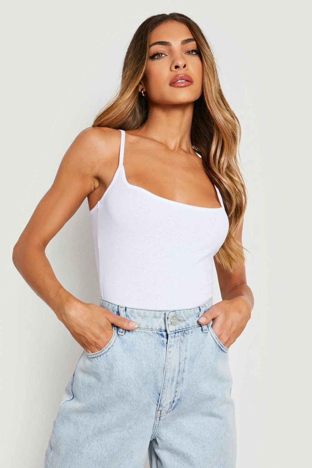 Basic Body Mit Geradem Ausschnitt 3 Basic Body Mit Geradem Ausschnitt – Bild 3