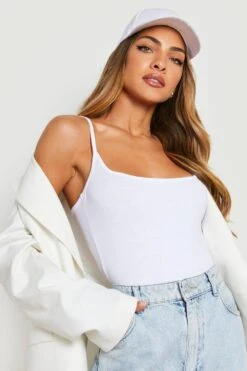 Basic Body Mit Geradem Ausschnitt 7 Basic Body Mit Geradem Ausschnitt -Deutschland Mode Pfiff Verkaufs-Shop fzz27095 white xl 3