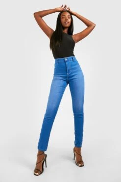 Recycelte Bum-Lift Disco Jeans Mit Hohem Bund