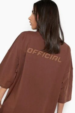 Oversize Active T-Shirt -Deutschland Mode Pfiff Verkaufs-Shop fzz38956 chocolate xl 3