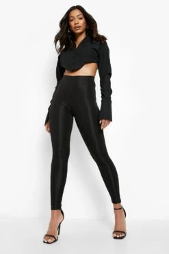 Disco-Leggings Mit Hohem Bund