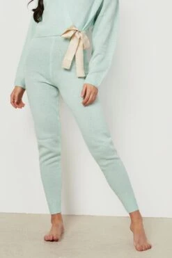 Strick-Leggings Mit Woman-Kordelzug -Deutschland Mode Pfiff Verkaufs-Shop fzz39406 mint xl 3