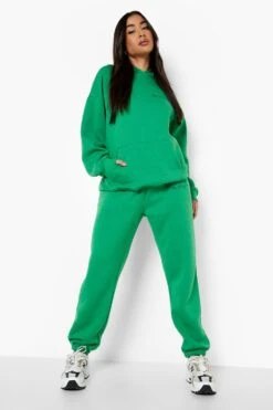 Oversize Hoodie Mit Dsgn Studio Text Print -Deutschland Mode Pfiff Verkaufs-Shop fzz39458 green xl 2