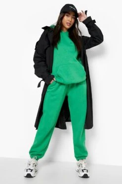 Oversize Hoodie Mit Dsgn Studio Text Print -Deutschland Mode Pfiff Verkaufs-Shop fzz39458 green xl 3