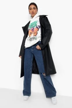 Oversize Hoodie Mit Schmetterlings-Grafitti -Deutschland Mode Pfiff Verkaufs-Shop fzz39630 ecru xl 2