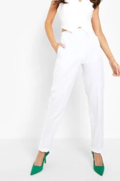 Schmale Hose Mit Bundfalten 7 Schmale Hose Mit Bundfalten -Deutschland Mode Pfiff Verkaufs-Shop fzz41234 white xl 3