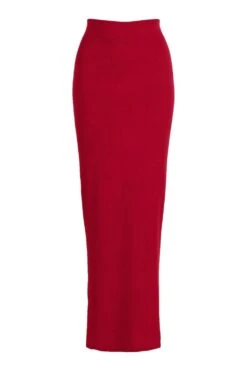 Basic Jersey-Maxirock -Deutschland Mode Pfiff Verkaufs-Shop fzz57907 berry xl 2