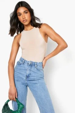 Doppellagiger Body -Deutschland Mode Pfiff Verkaufs-Shop fzz58438 taupe xl 3