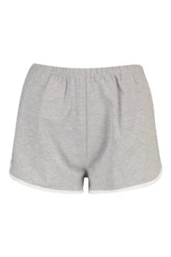 Basic Kontrast-Shorts Aus Jersey -Deutschland Mode Pfiff Verkaufs-Shop fzz68512 grey20marl xl 2