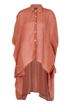 Oversize Maxihemd Aus Chiffon 6 Oversize Maxihemd Aus Chiffon -Deutschland Mode Pfiff Verkaufs-Shop fzz77940 rose xl 2