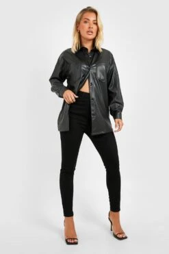 Butt-Shaper Stretch Skinny Jeans Mit Hohem Bund