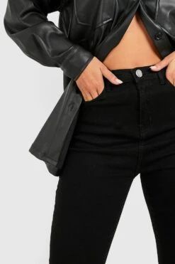 Butt-Shaper Stretch Skinny Jeans Mit Hohem Bund -Deutschland Mode Pfiff Verkaufs-Shop fzz82096 black xl 3