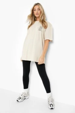 Oversize T-Shirt Mit Disney Princesses Print -Deutschland Mode Pfiff Verkaufs-Shop gzz01878 stone xl 2