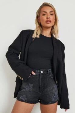 Zerrissene Jeansshorts