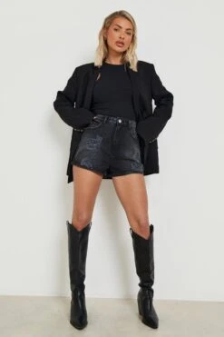 Zerrissene Jeansshorts -Deutschland Mode Pfiff Verkaufs-Shop gzz02261 black xl 2