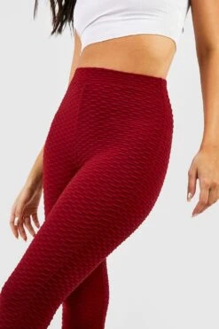 Sport-Leggings -Deutschland Mode Pfiff Verkaufs-Shop gzz02369 burgundy xl 3