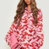 Florales Oversize Hemd
