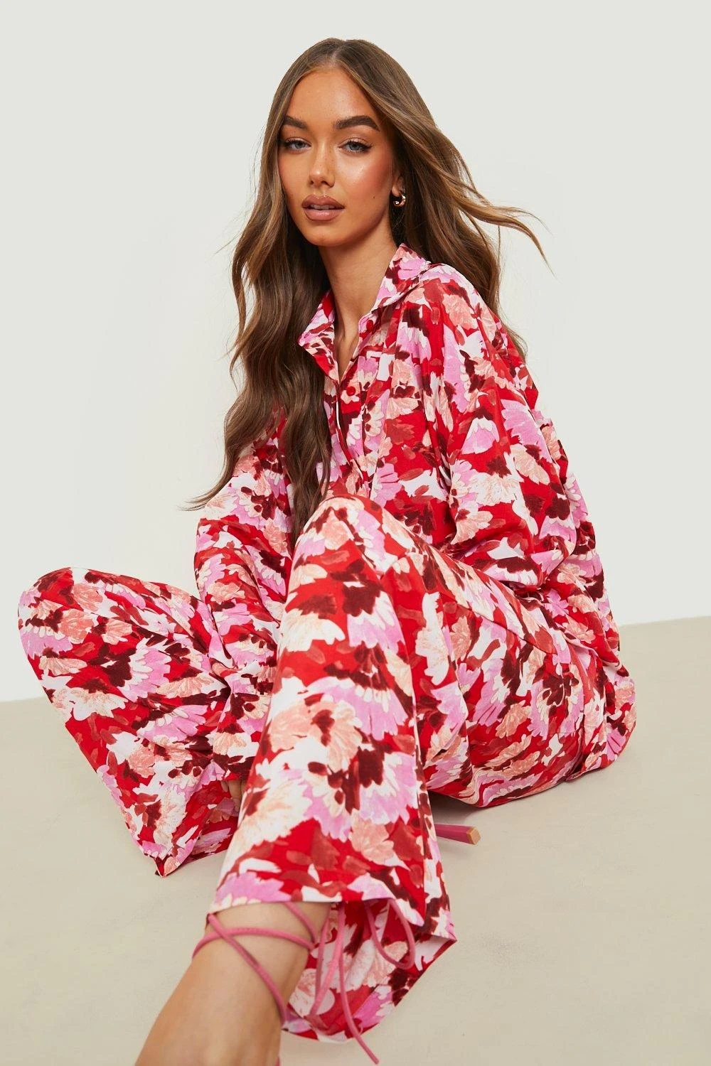 Florales Oversize Hemd 4 Florales Oversize Hemd – Bild 4