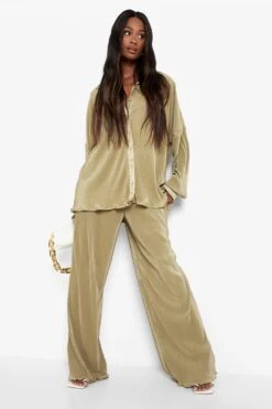 Premium Plissee-Schlaghose