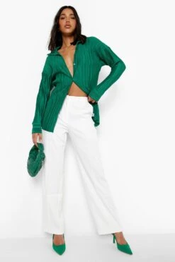 Plissiertes Oversize Hemd 6 Plissiertes Oversize Hemd -Deutschland Mode Pfiff Verkaufs-Shop gzz04705 bottle20green xl 2