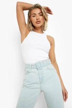 Schmale Jeans Mit Gürtel Iund Schnalle -Deutschland Mode Pfiff Verkaufs-Shop gzz05597 light20wash xl 3