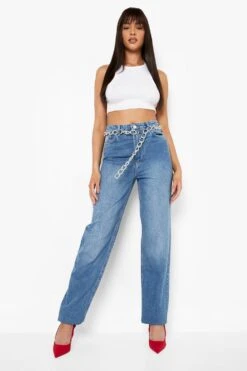 Stonewash Jeans Mit Klobiger Kette 6 Stonewash Jeans Mit Klobiger Kette -Deutschland Mode Pfiff Verkaufs-Shop gzz07969 stonewash xl 2