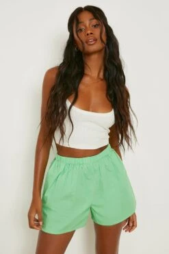 Shorts Mit Knopfleiste Vorne  -Deutschland Mode Pfiff Verkaufs-Shop gzz08237 green xl 3