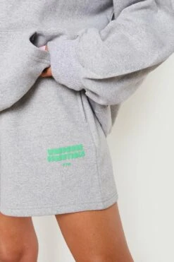 Sweat-Shorts Mit Wardrobe Essentials Print -Deutschland Mode Pfiff Verkaufs-Shop gzz11501 ash20grey xl 3