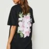 Oversize T-Shirt Mit Protect Your Peace Print