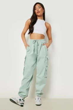 Oversize Jogginghose Mit Cargo-Taschen -Deutschland Mode Pfiff Verkaufs-Shop gzz14348 sage xl 2
