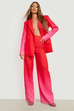 Weite Hose Mit Farbverlauf -Deutschland Mode Pfiff Verkaufs-Shop gzz14447 hot20pink xl 3