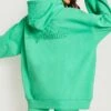 Bestickter Oversize Hoodie