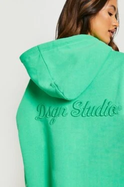 Bestickter Oversize Hoodie 7 Bestickter Oversize Hoodie -Deutschland Mode Pfiff Verkaufs-Shop gzz15447 green xl 3