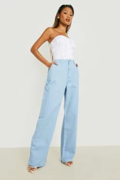 Premium Oversize Cargo-Hose Mit Weitem Bein 