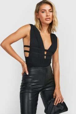 Ärmelloser Bandagen-Body