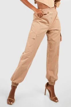 Lockere Cargo-Hose Mit Seitentasche -Deutschland Mode Pfiff Verkaufs-Shop gzz23075 sand xl 3