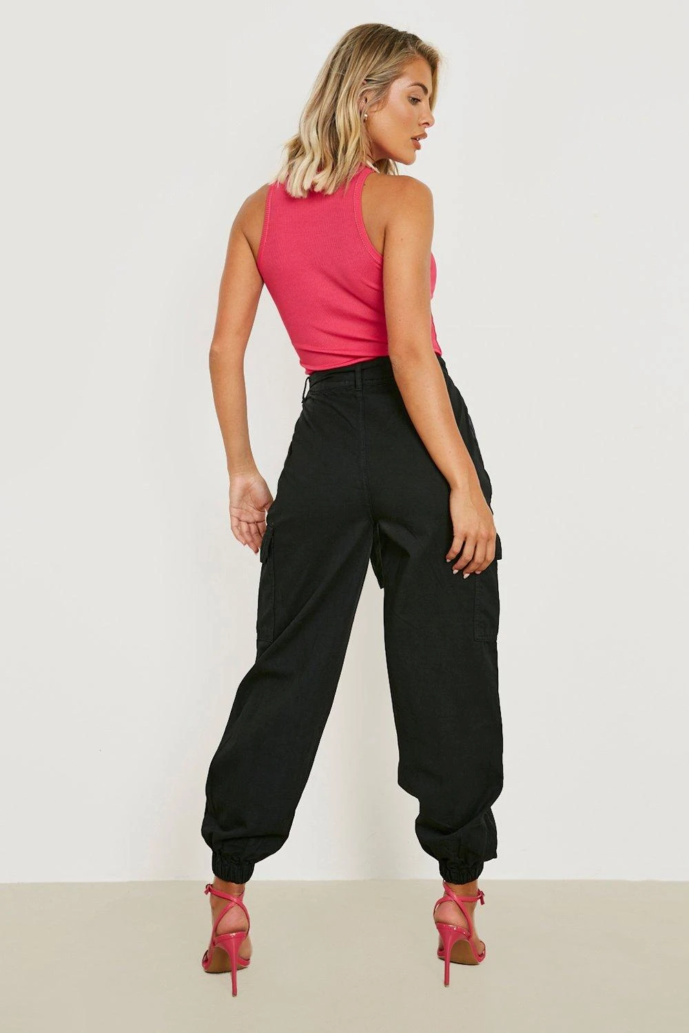 Cargo-Jogginghose Mit Gürtel 2 Cargo-Jogginghose Mit Gürtel – Bild 2