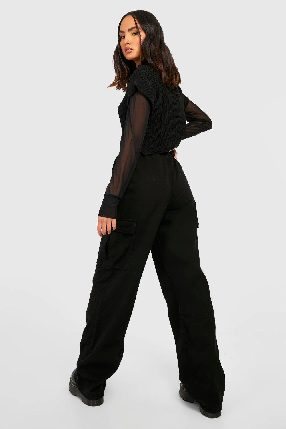 Gerade Hose Mit Cargo-Taschen 2 Gerade Hose Mit Cargo-Taschen – Bild 2