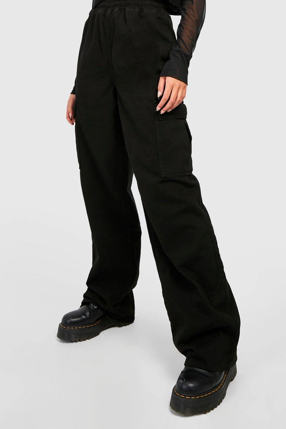 Gerade Hose Mit Cargo-Taschen 4 Gerade Hose Mit Cargo-Taschen – Bild 4