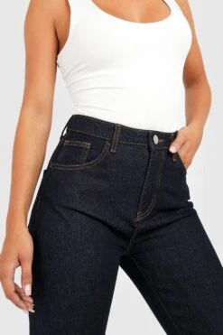 Indigoblaue Schlagjeans Mit Mittelhohem Bund -Deutschland Mode Pfiff Verkaufs-Shop gzz24289 washed20indigo xl 3