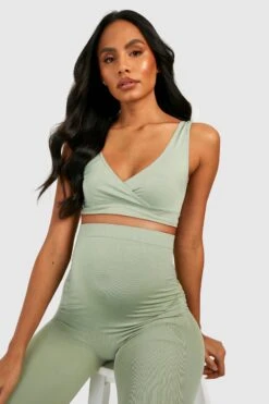 Umstandsmode Nahtloser Active BH Und Leggings 6 Umstandsmode Nahtloser Active BH Und Leggings -Deutschland Mode Pfiff Verkaufs-Shop gzz24344 sage xl 2